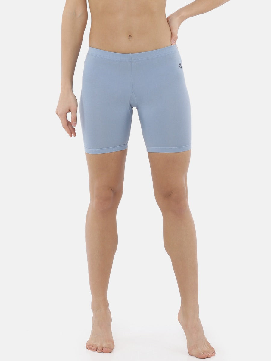 Women's Shorties in  in Cotton Stretch Fabric with Soft Waistband and Great Elasticity | MW2715
