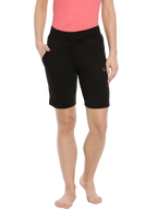 Women's Shorts, Cotton Rich fabric Low Waist  with Front Pockets for Stylish Everyday Comfort  | MW3300