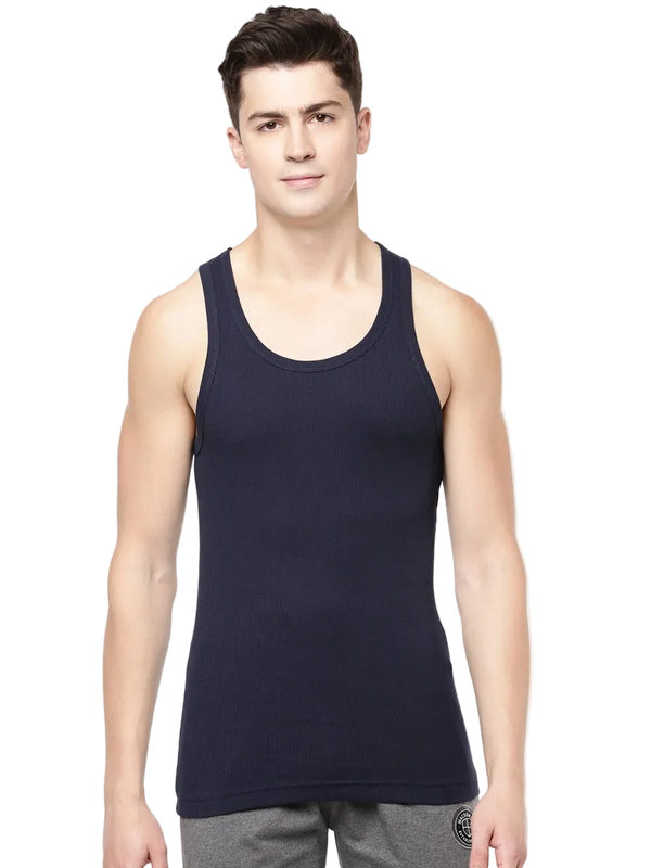Men's Vests Compact Cotton Super Stretch Classic Derby in Stylish Fit with Anti-Microbial finish | M121