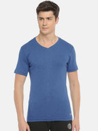 Men’s Undershirts In Combed Cotton Fabric with V-Neck, Ultra- Modern Fit Athleisure Wear for Lounge, Leisure, and Sports. | MS304