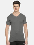 Men’s Undershirts In Combed Cotton Fabric with V-Neck, Ultra- Modern Fit Athleisure Wear for Lounge, Leisure, and Sports. | MS304