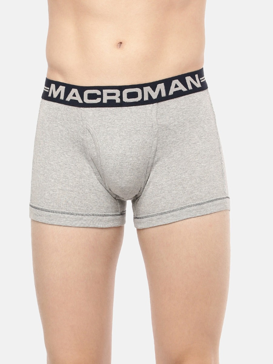 Men's Trunks in Premium Compact Cotton with Body-Hugging Fit and Lycra Detailing for Superior Support | M581
