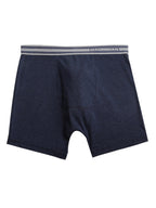 Compact Cotton Rib Solid Boxer Brief With Double Soft Waistband And Neo Fresh Finish| M572