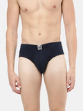 Men's Briefs in Compact Cotton Fabric With Long Pouch and Anti-Microbial Finish | M521