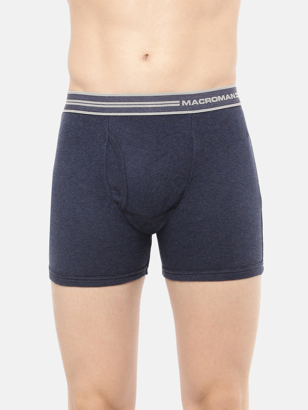 Compact Cotton Rib Solid Boxer Brief With Double Soft Waistband And Neo Fresh Finish| M572