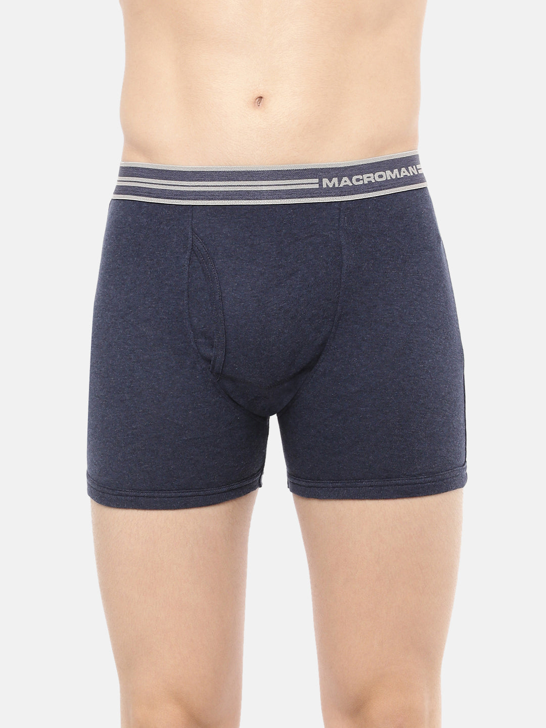Compact Cotton Rib Solid Boxer Brief With Double Soft Waistband And Neo Fresh Finish| M572