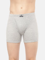 Men's Boxer Brief in Premium Compact Cotton Rib with Body-Hugging Fit and Long Pouch for Maximum Support and All-Day Freshness (Pack of 2) | M571