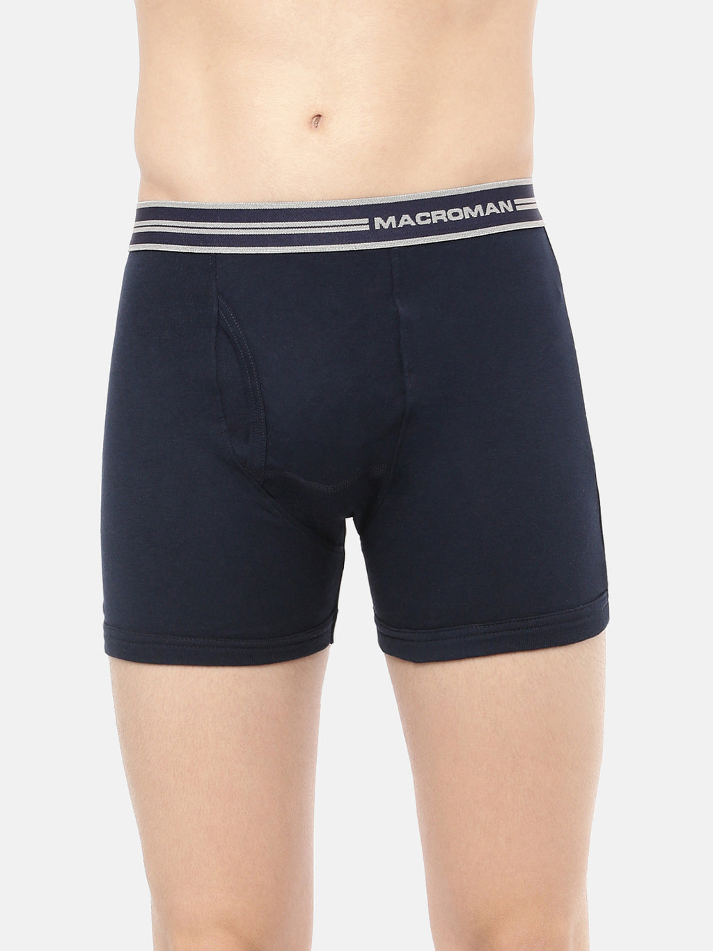 Compact Cotton Rib Solid Boxer Brief With Double Soft Waistband And Neo Fresh Finish| M572