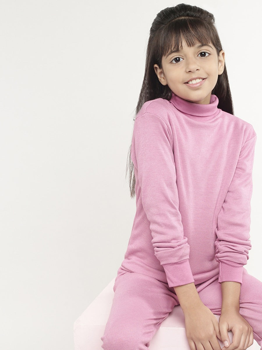 Kids Premium Thermals Hi Neck Full Sleeve | KP5003