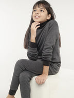 Kids Premium Thermals Hi Neck Full Sleeve | KP5003