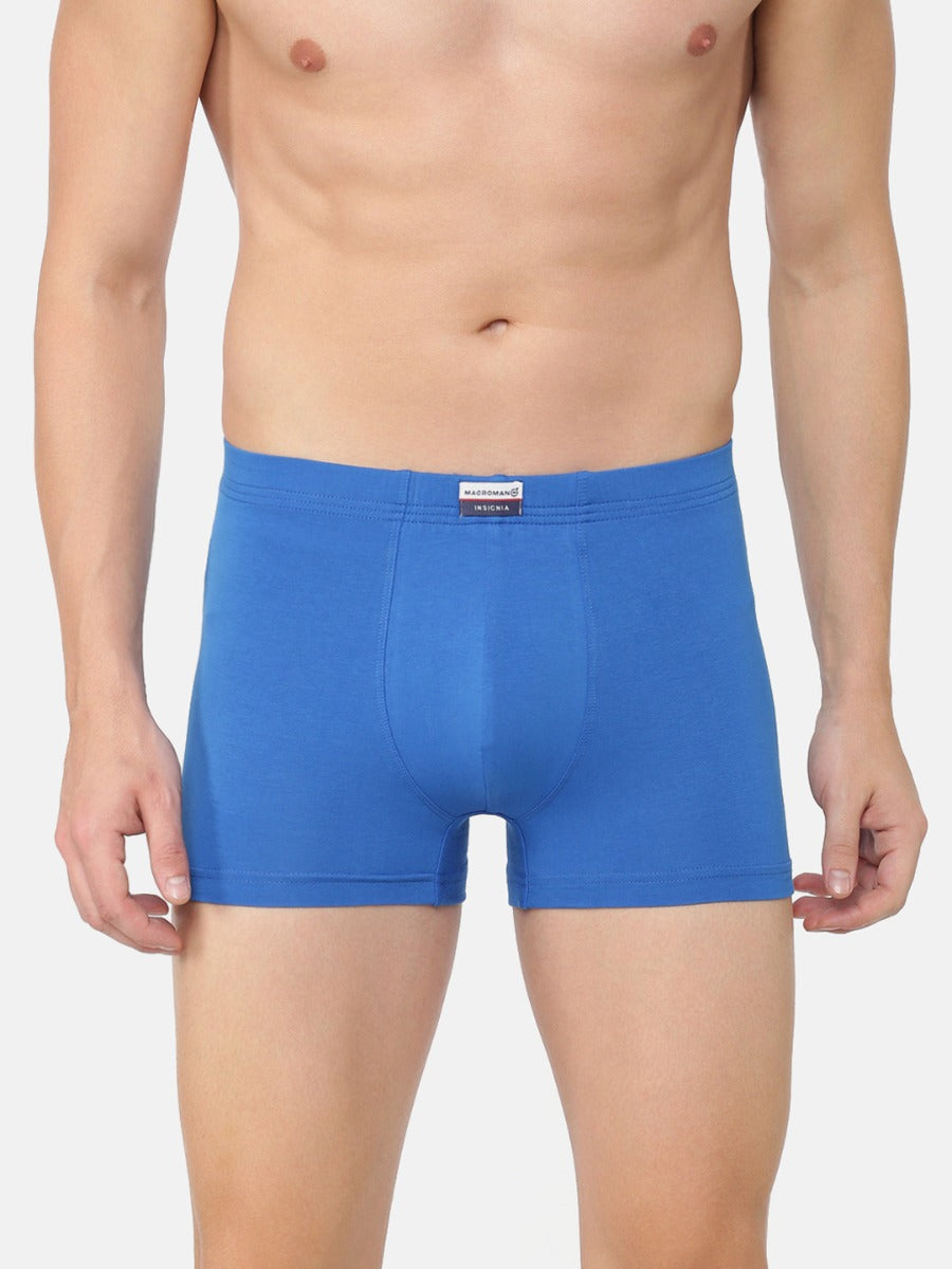 Men's Trunks in Cotton Stretch Breathable Fabric with Elastic Waistband for Added Comfort | INS206