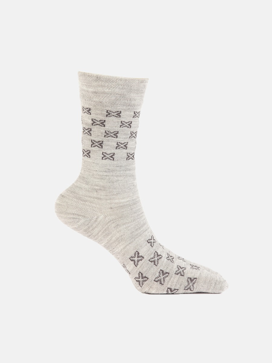 Designer Thumb Non Terry Woolen Socks