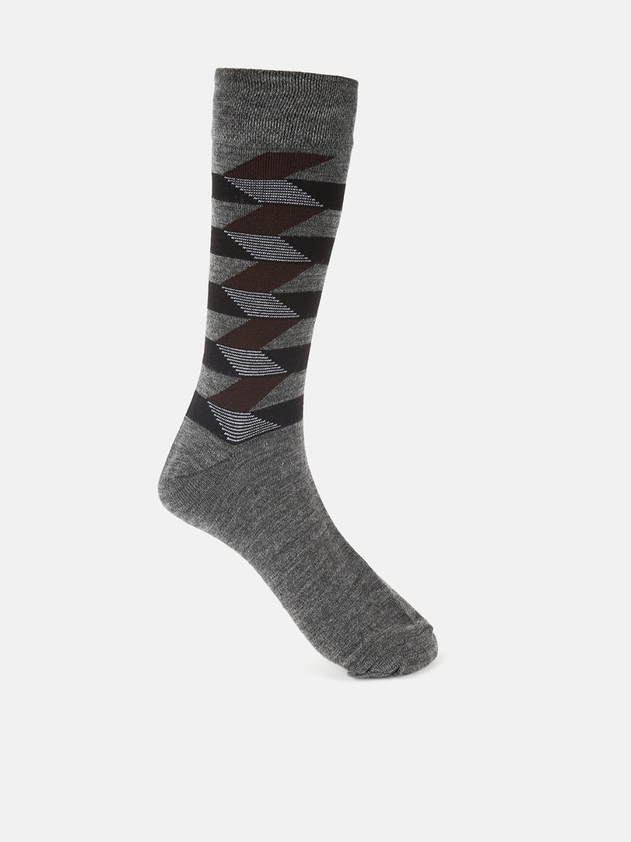 Designer  Non Terry Woolen Socks | M5700