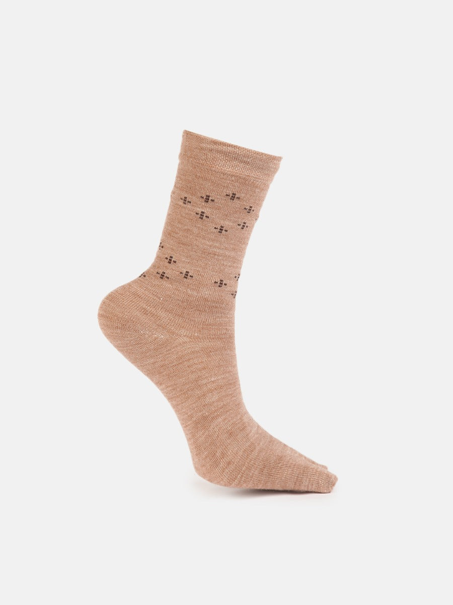 Designer Thumb Non Terry Woolen Socks