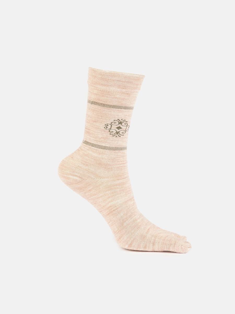 Designer Thumb Non Terry Woolen Socks