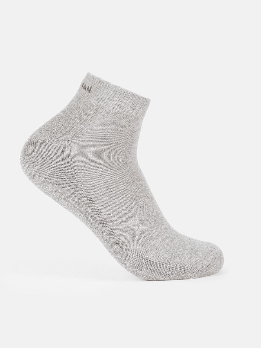 Plain Low Ankle Length Sporty Socks