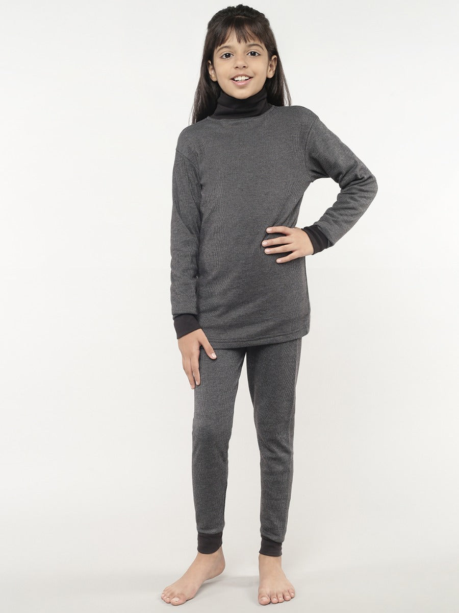 Kids Premium Thermals Hi Neck Full Sleeve | KP5003