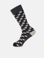 All Over Checks Full Length Socks | M4500