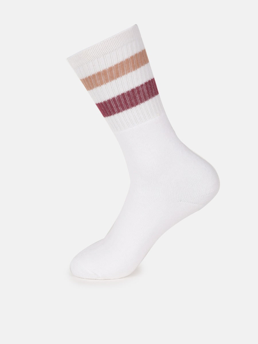 Sports Full Length With Stripe Socks | M6000