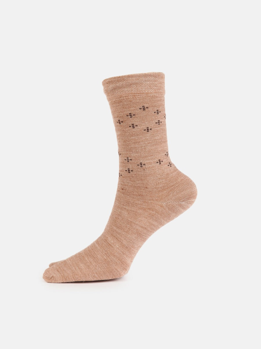 Designer Thumb Non Terry Woolen Socks