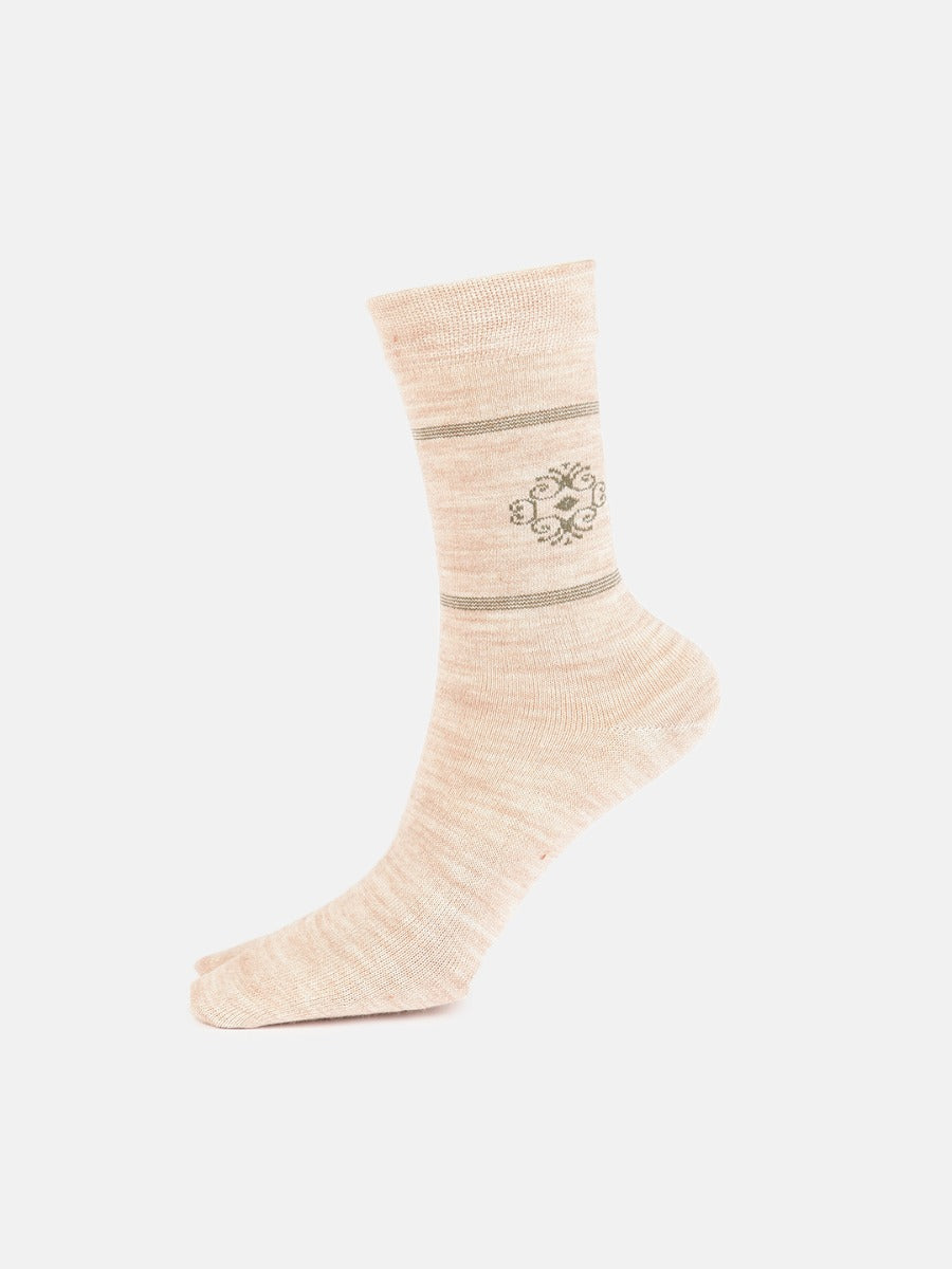 Designer Thumb Non Terry Woolen Socks
