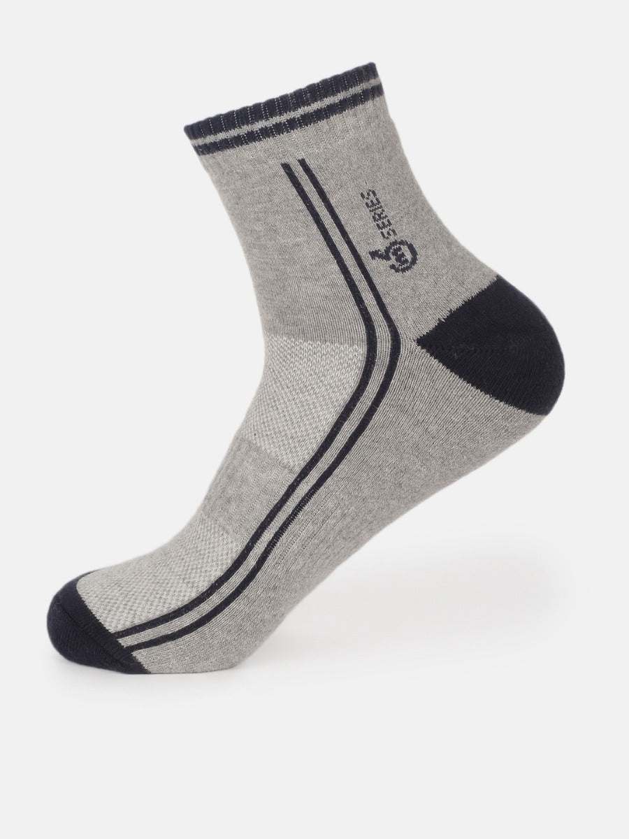 Sports Designer Ankle Length Socks | M6400