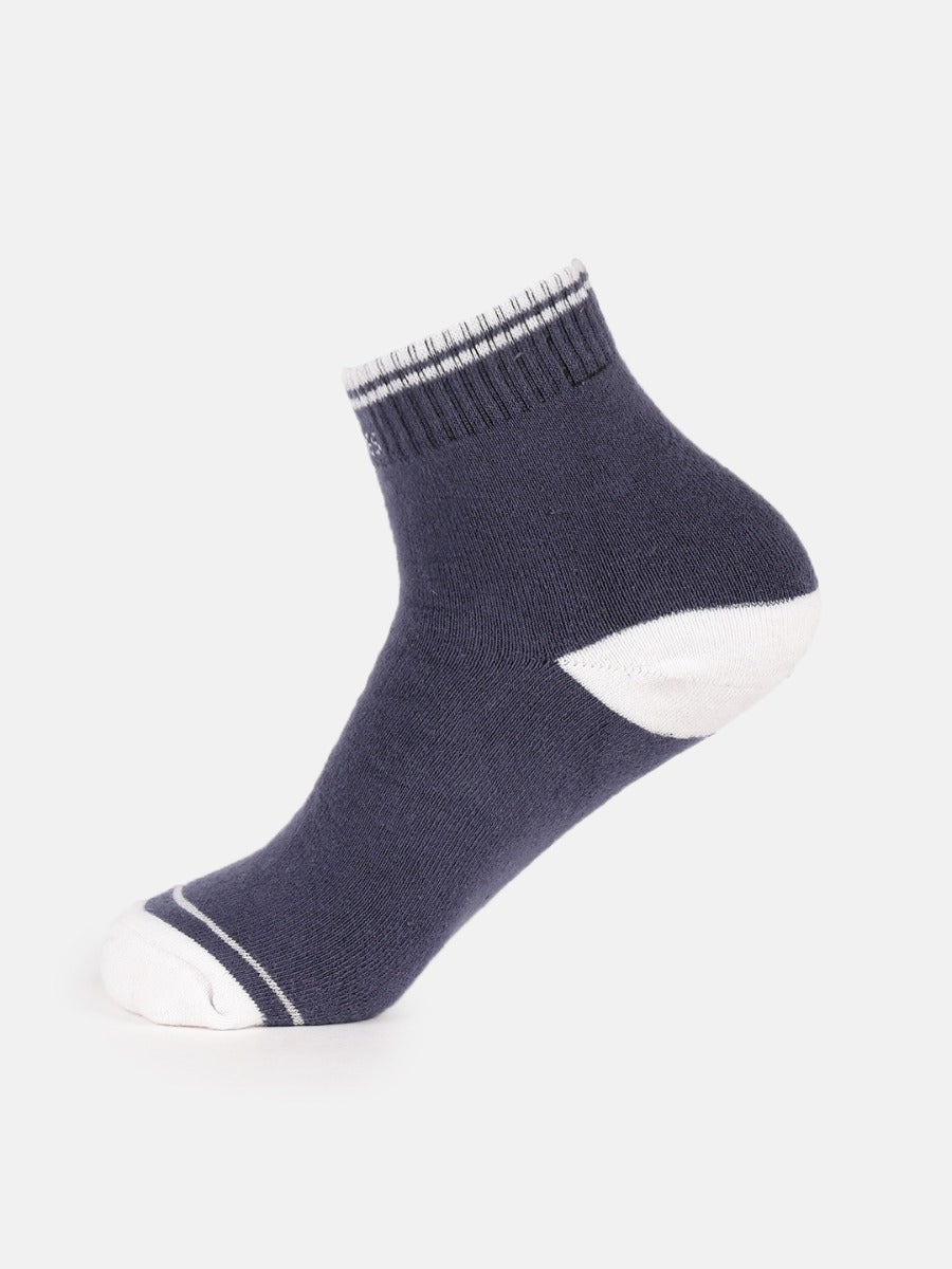 Sports Ankle Length With Stripe Socks | M6300