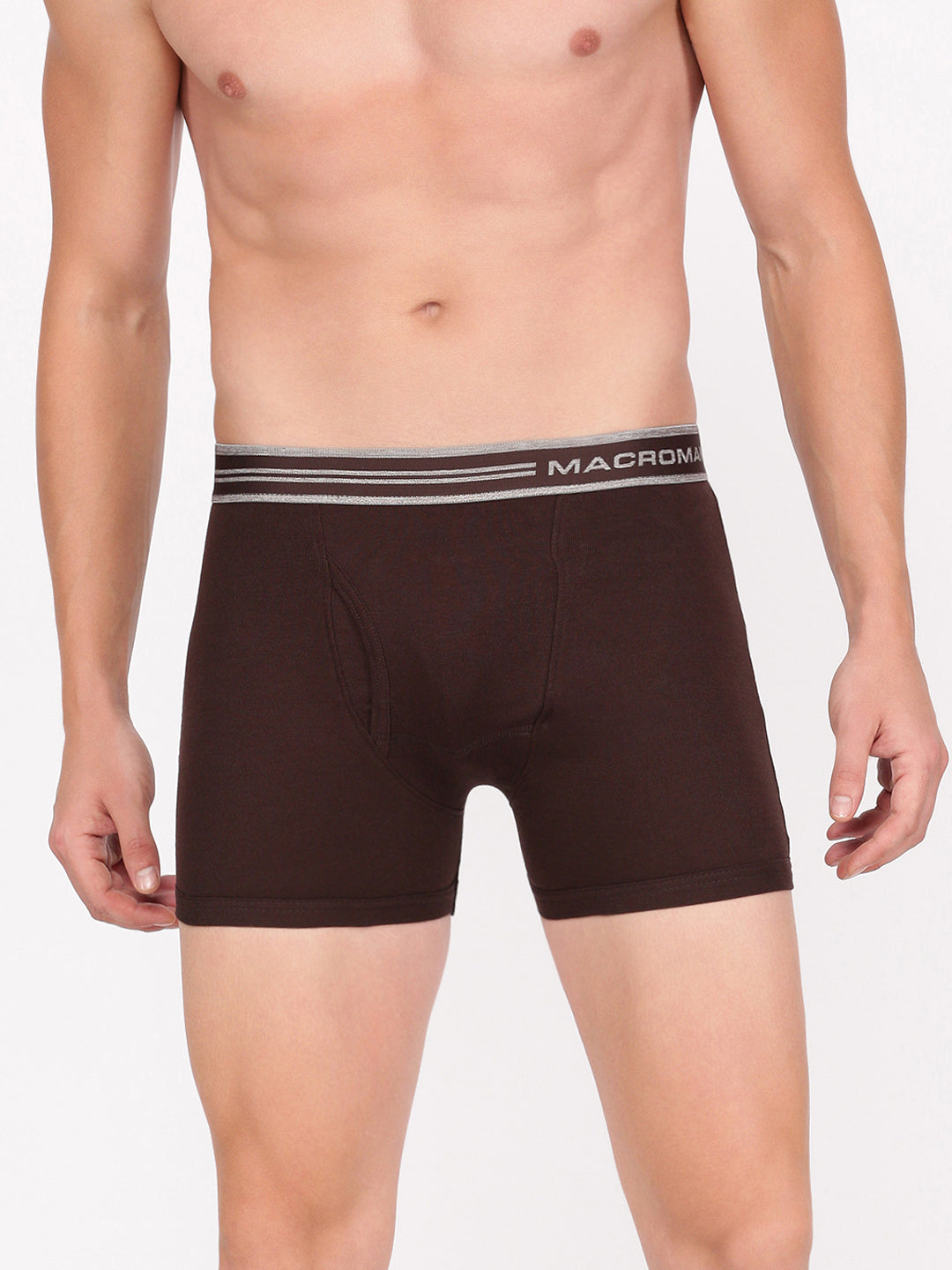 Compact Cotton Rib Solid Boxer Brief With Double Soft Waistband And Neo Fresh Finish| M572