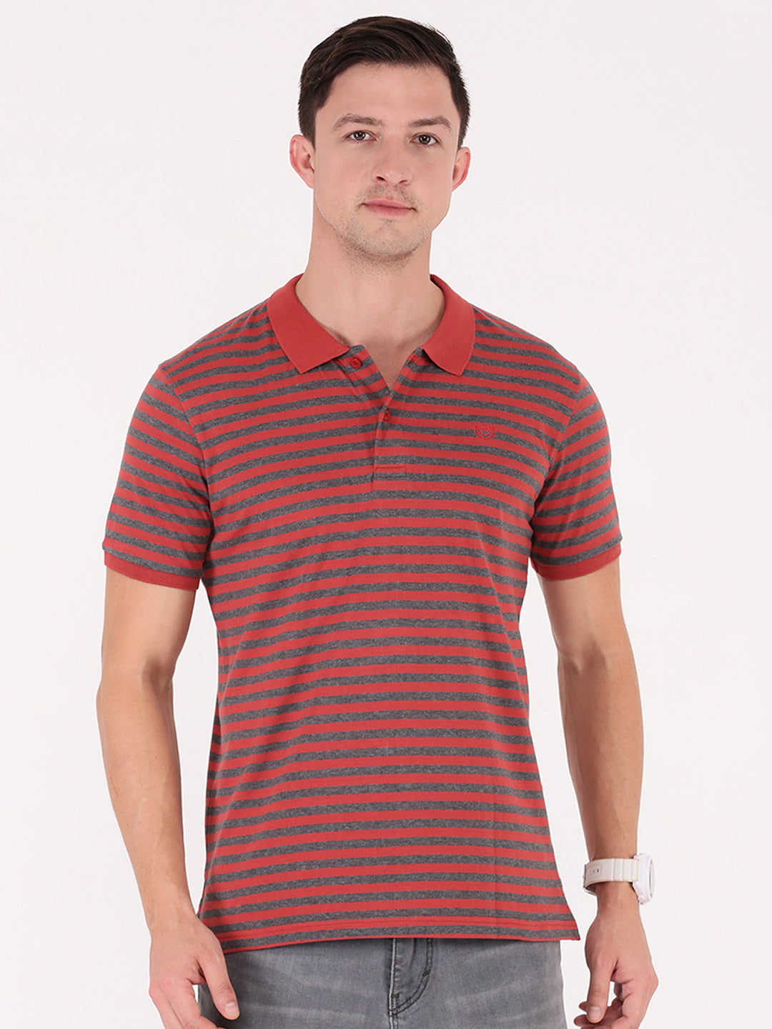 Cinabar/Black Melange