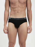 Men’s Cotton Spandex Mini Brief – Contour Pouch, Stretch Waistband | M591