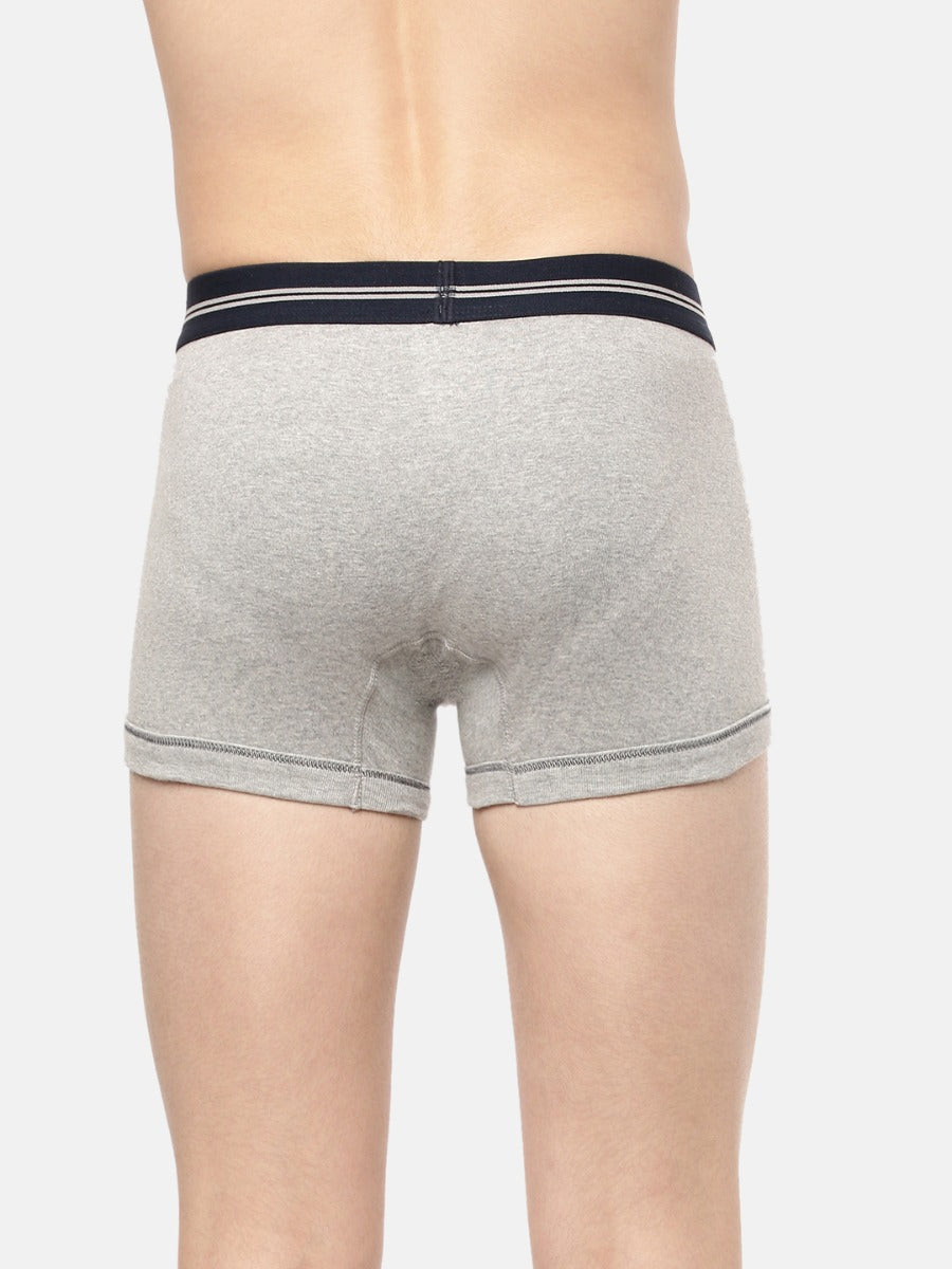 Men's Trunks in Premium Compact Cotton with Body-Hugging Fit and Lycra Detailing for Superior Support | M581
