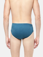 Men's Brief in Premium Compact Cotton with Classic Fit and Double Layered Pouch for Enhanced Support (Pack of 2) | M501