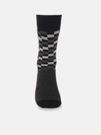 All Over Checks Full Length Socks | M4500