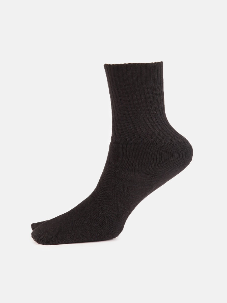 Plain Terry Thumb Woolen Socks | MW9900