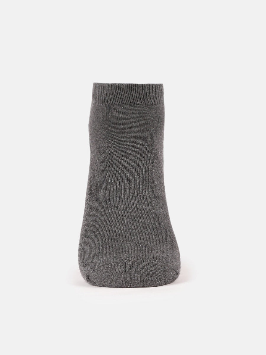 Plain Low Ankle Length Sporty Socks | M5100