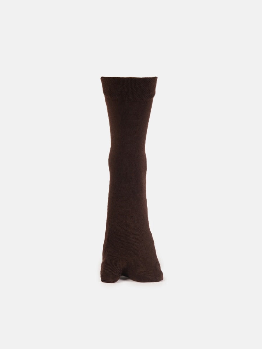 Plain Thumb Non Terry Woolen Socks | MW9700