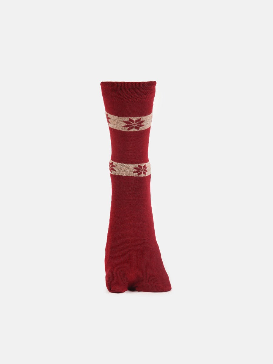 Designer Thumb Non Terry Woolen Socks