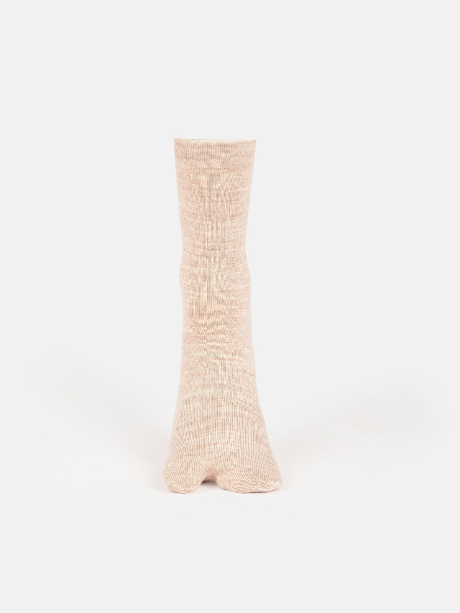 Plain Thumb Non Terry Woolen Socks | MW9700