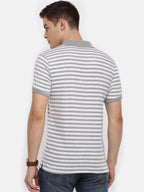 Grey Melange/White