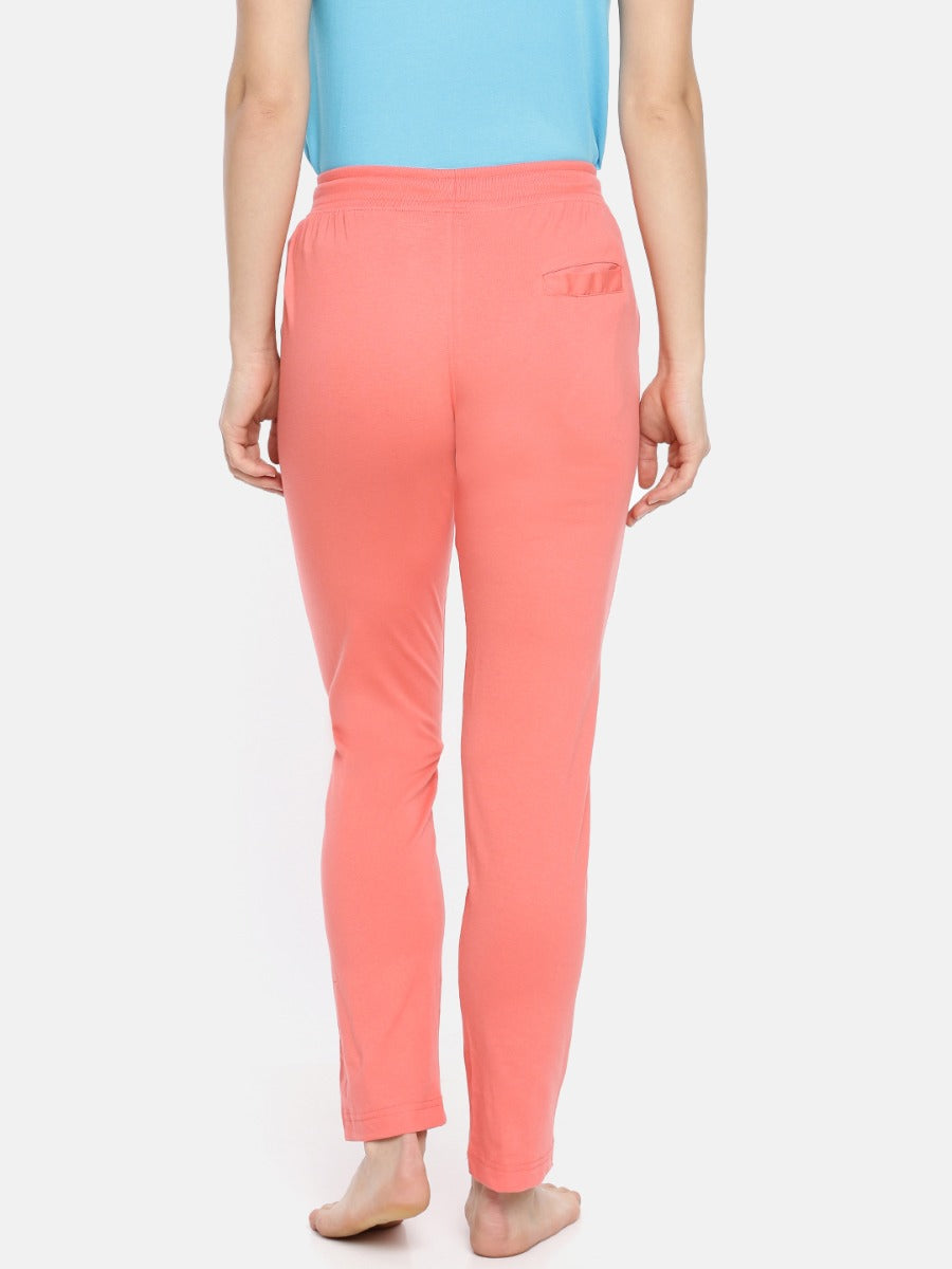 Women's Pants, Cotton Rich Fabric with Contrast Piping and Broad Drawstring Waistband for Active or Lounge Wear | MW3302