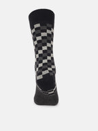 All Over Checks Full Length Socks | M4500