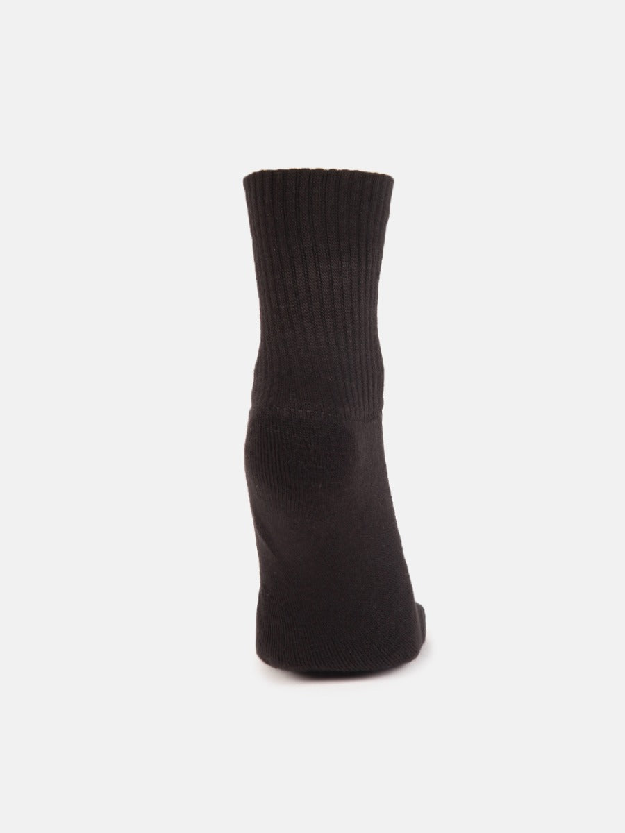 Plain Terry Thumb Woolen Socks | MW9900