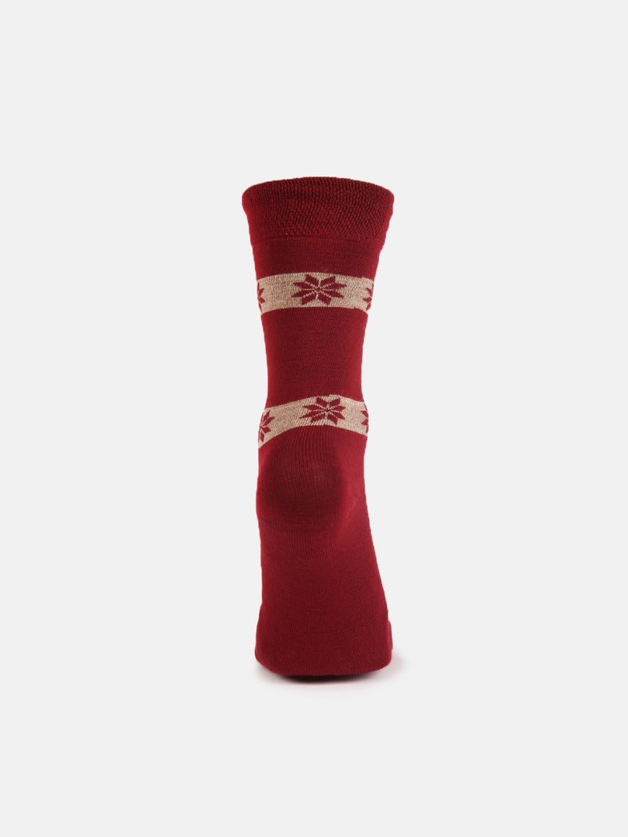 Designer Thumb Non Terry Woolen Socks