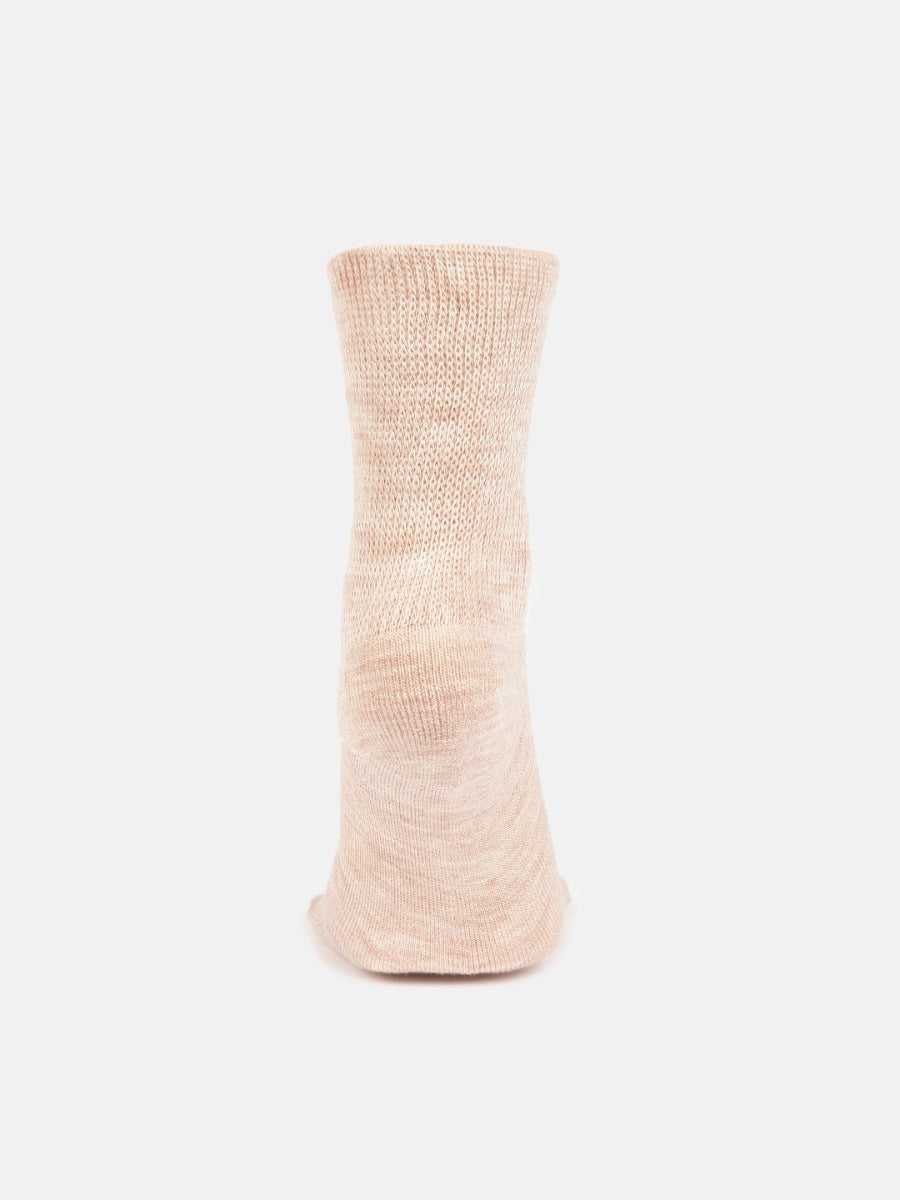 Plain Terry Thumb Woolen Socks | MW9900