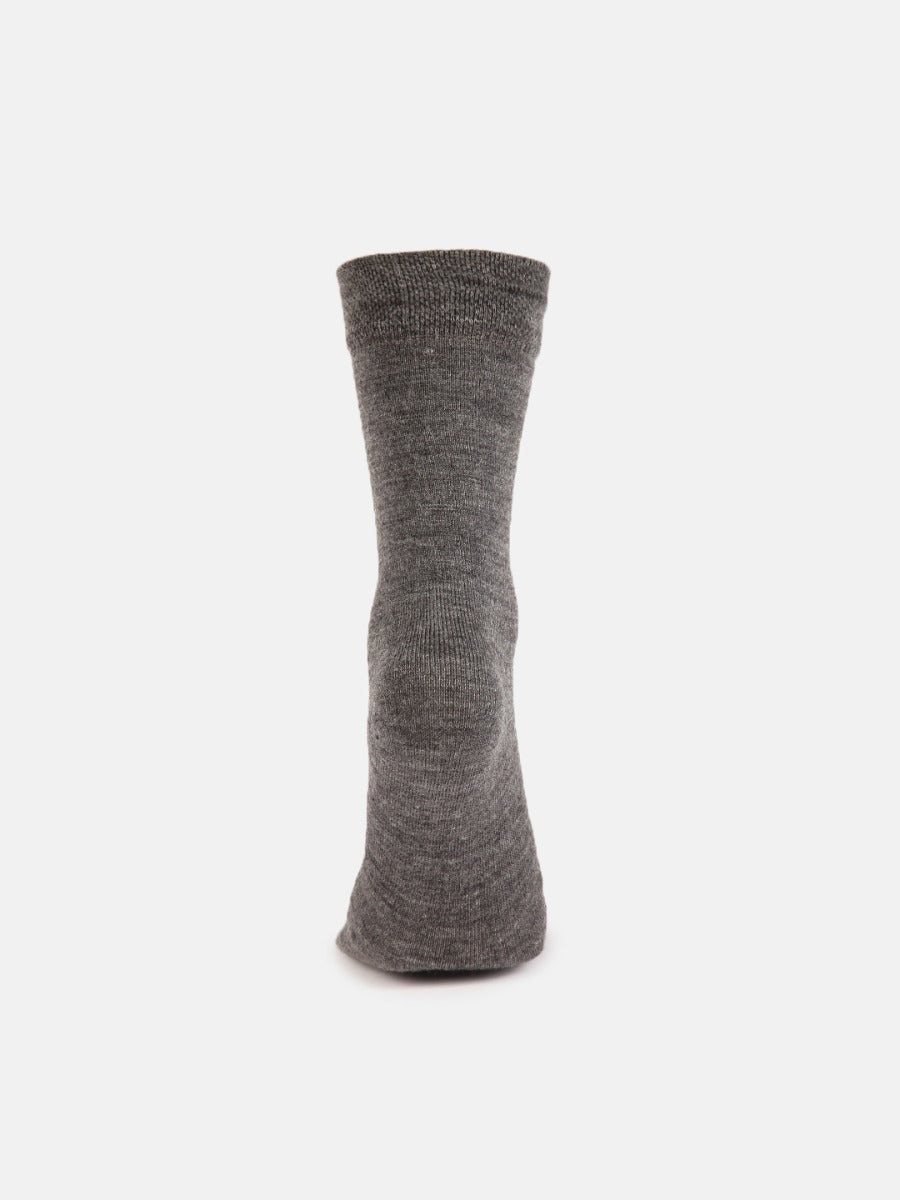 Plain Thumb Non Terry Woolen Socks | MW9700