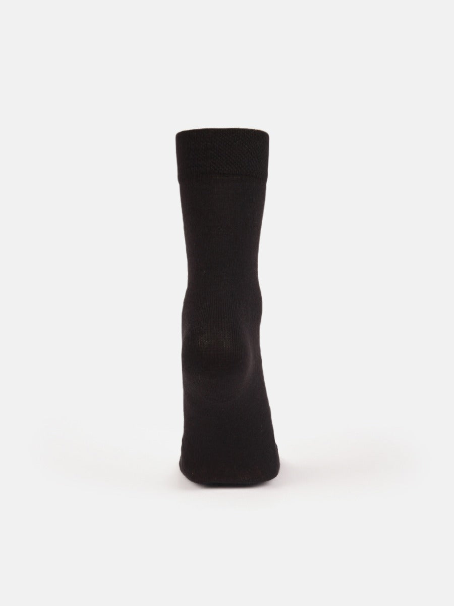 Plain Thumb Non Terry Woolen Socks | MW9700