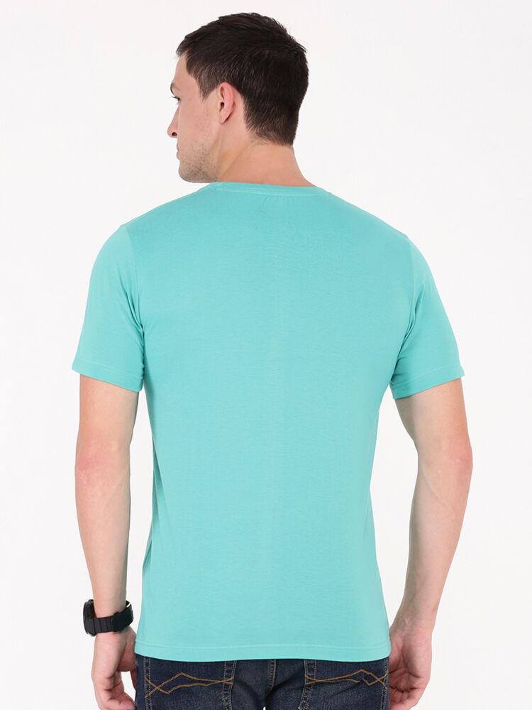 Macroman M-Series Men’s Smartz Basics T-Shirt in Cotton Rich Single Jersey Fabric, Crew Neck Half Sleeve Style | M9000HS