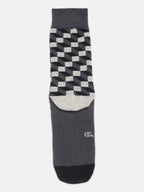 All Over Checks Full Length Socks | M4500
