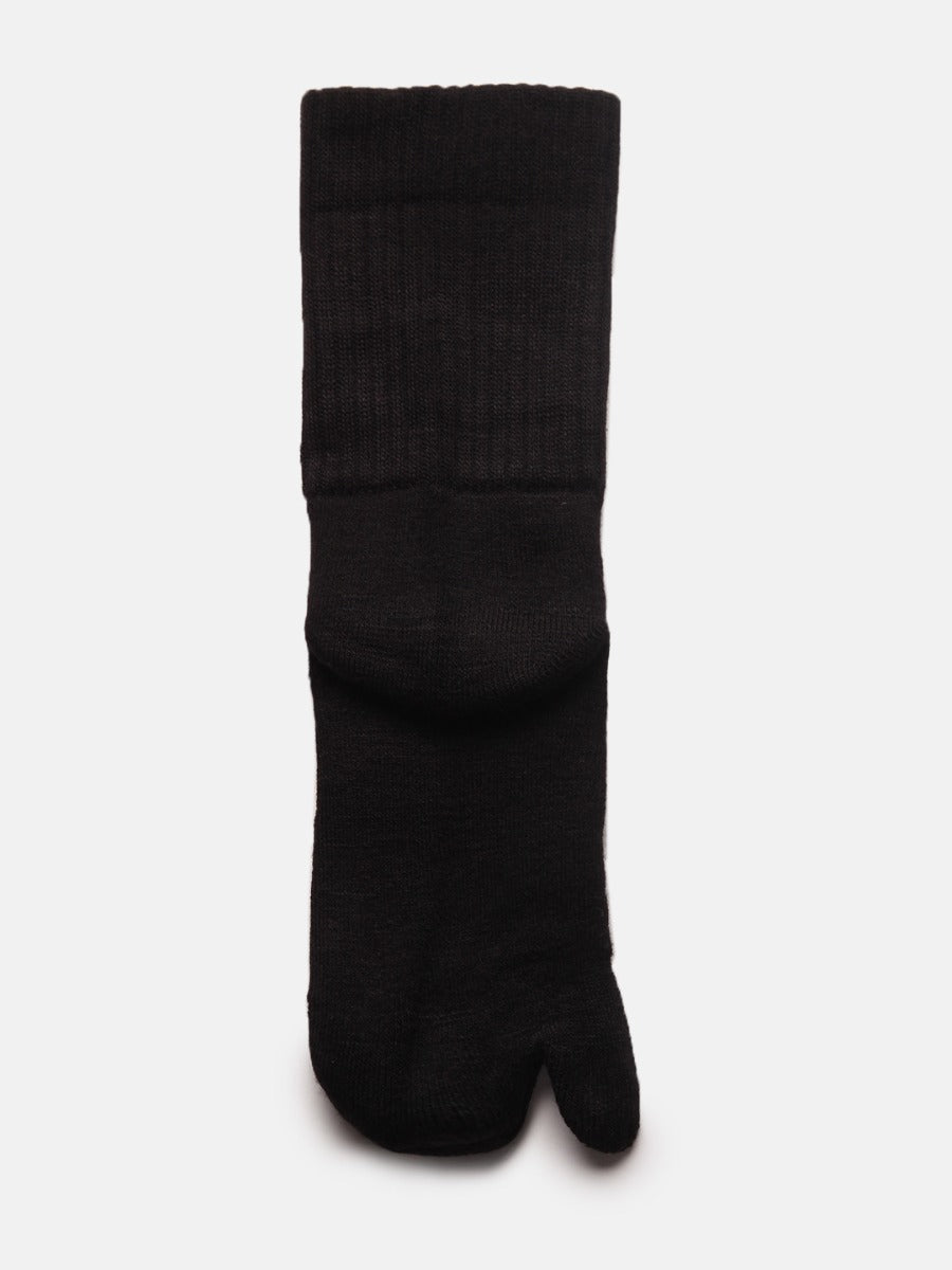 Plain Terry Thumb Woolen Socks | MW9900