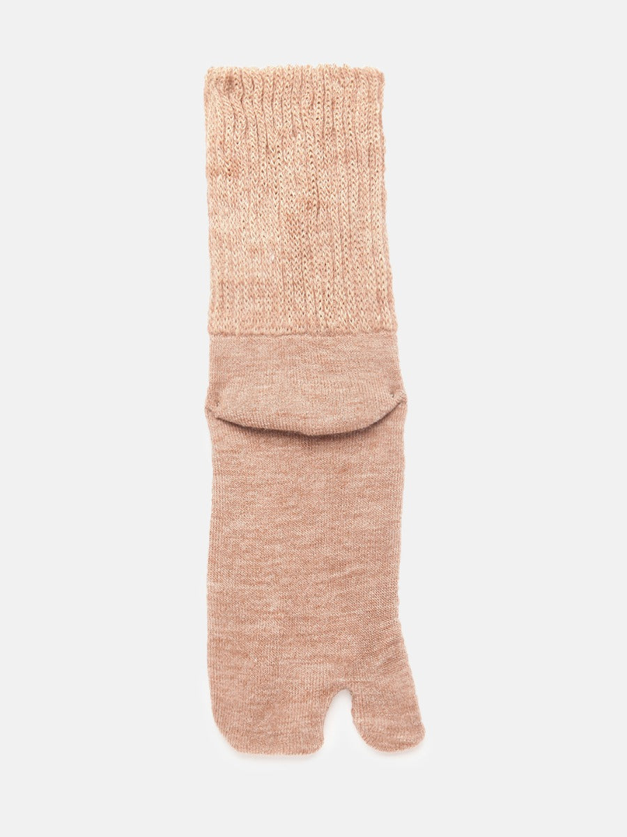 Plain Terry Thumb Woolen Socks | MW9900